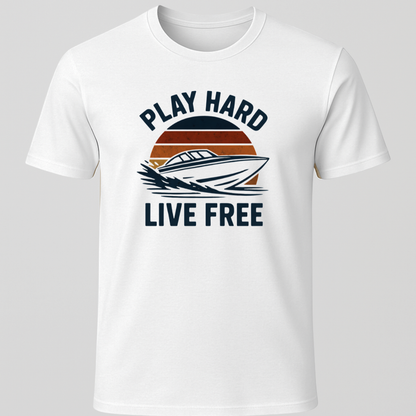 Play Hard Sunset T-Shirt