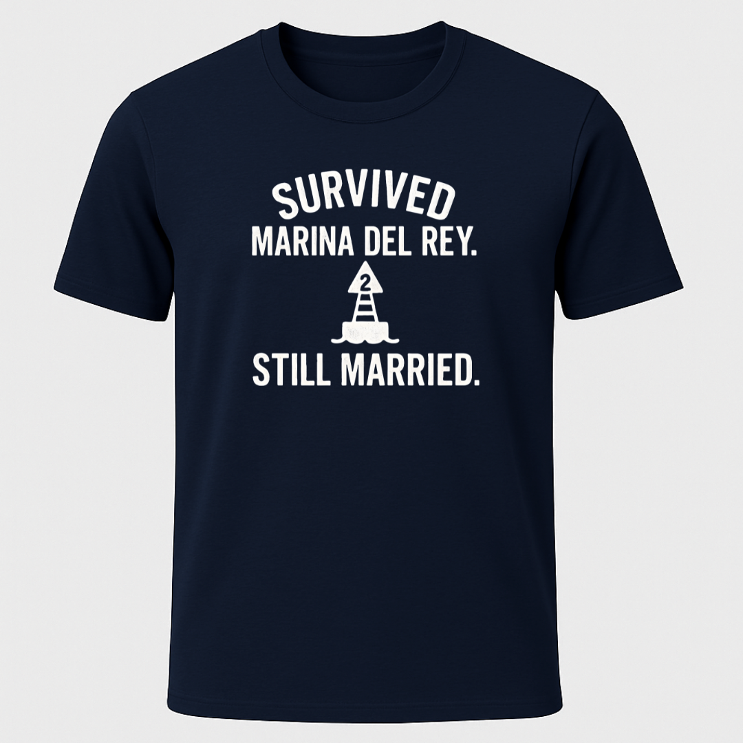 Survived Marina Del Rey T-Shirt