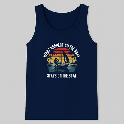 What Happens On The Boat Tank-Top