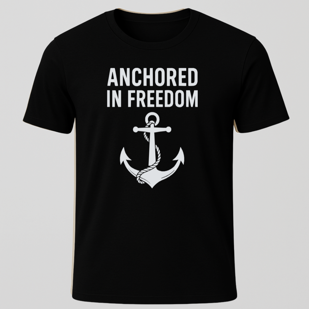 Anchored in Freedom Design T-Shirt