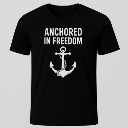 Anchored in Freedom Design T-Shirt