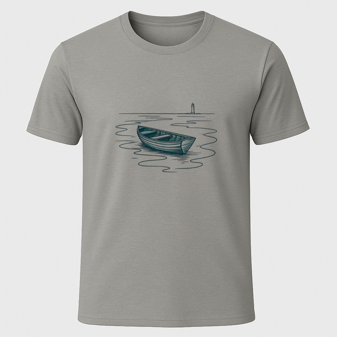 Rowboat Sketch T-Shirt