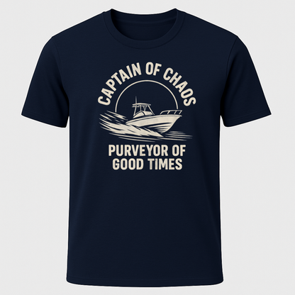 Captn of Chaos Nautical T-Shirt