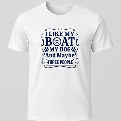 Dog & Boat Lovers T-Shirt