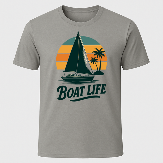 "Boat Life" Sailing T-Shirt