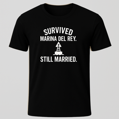 Survived Marina Del Rey T-Shirt