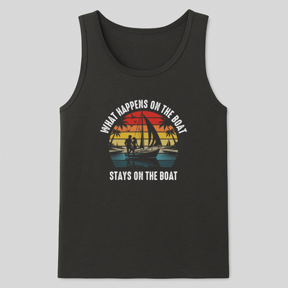 What Happens On The Boat Tank-Top