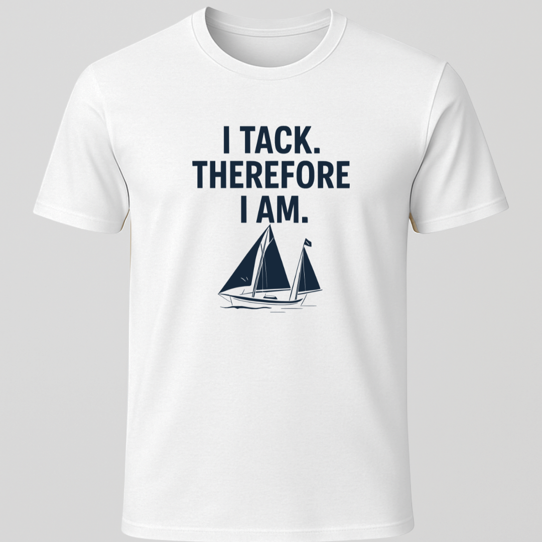"I Tack Therefore I Am" T-Shirt