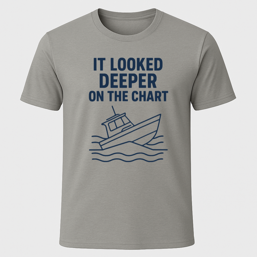Run Aground Boat Humor T-Shirt