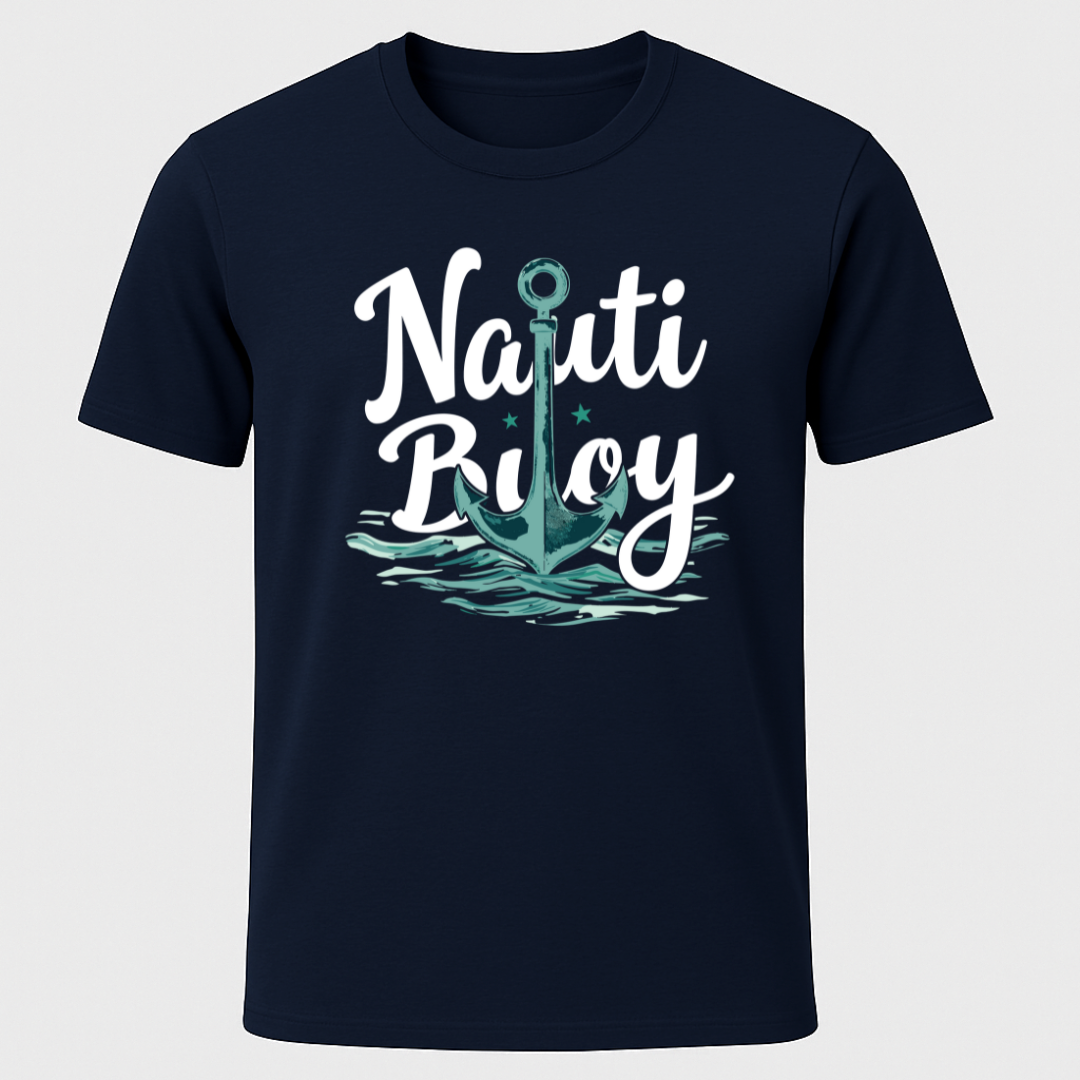Nauti Buoy Vintage Anchor T-Shirt