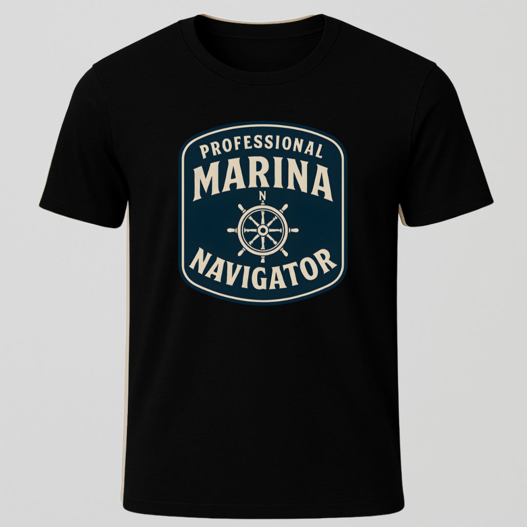 Marina Navigator Badge T-Shirt