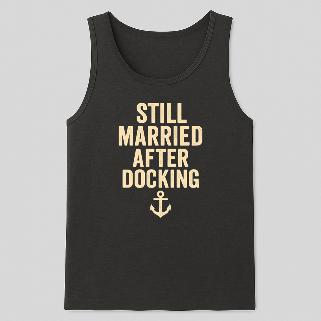 Docking Still Married Tank-Top