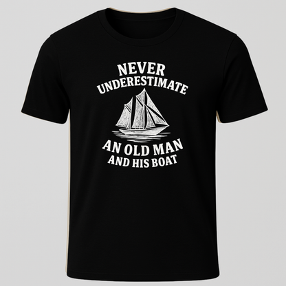 Old Man And His Boat T-Shirt