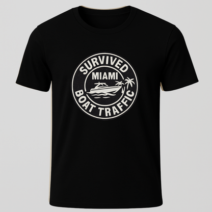 Miami Boat Traffic T-Shirt