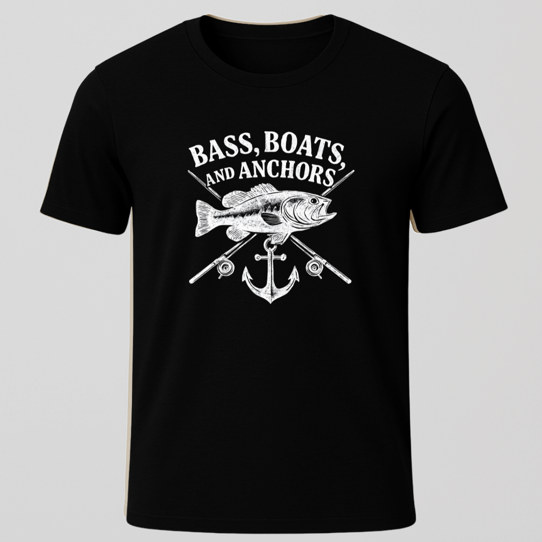 Bass Boats & Anchors T-Shirt
