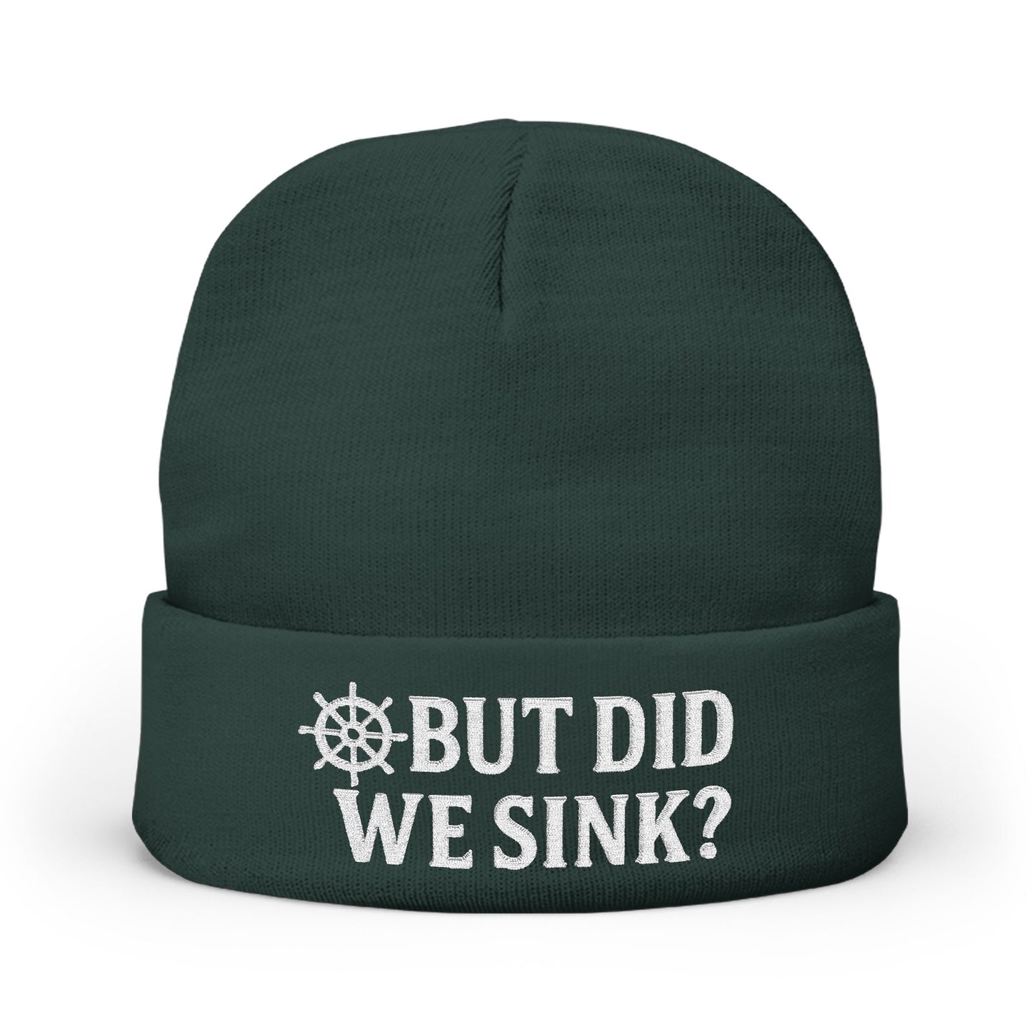 But Did We Sink? Beanie