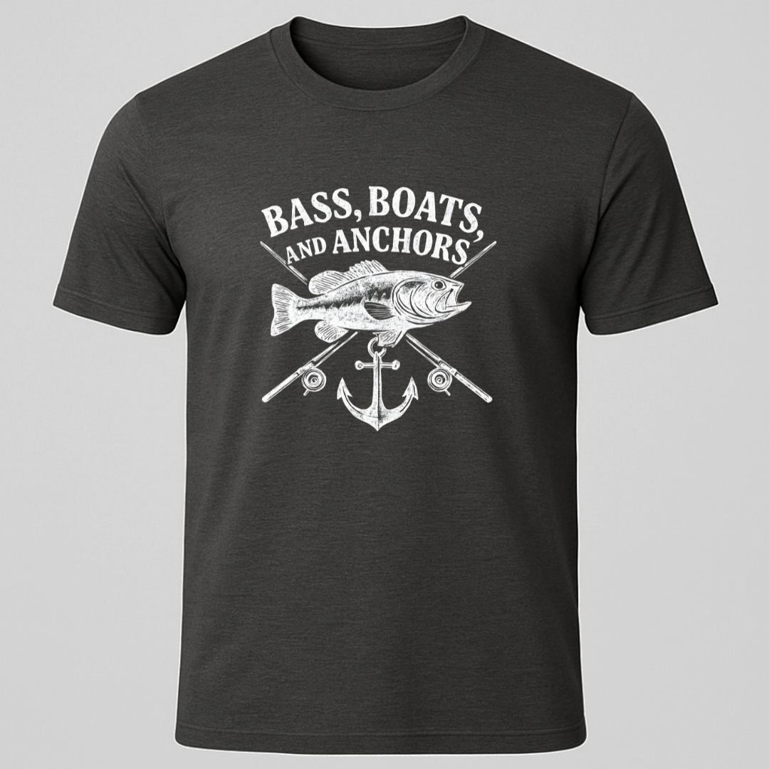 Bass Boats & Anchors T-Shirt