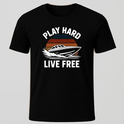 Play Hard Sunset T-Shirt