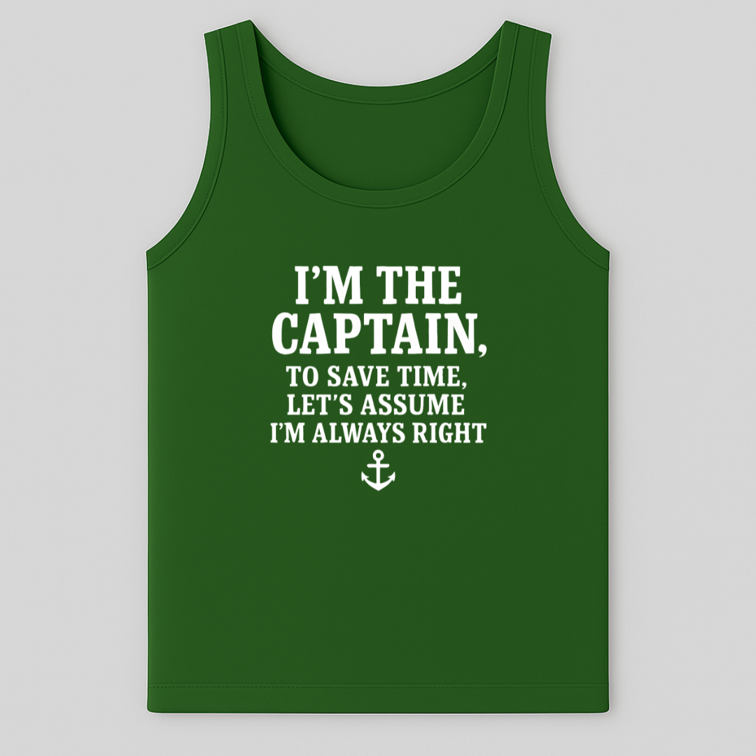 Captains Right Tank-Top