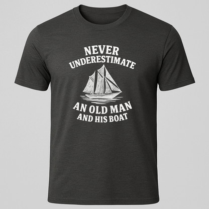 Old Man And His Boat T-Shirt