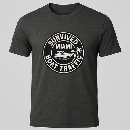 Miami Boat Traffic T-Shirt
