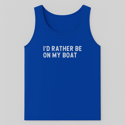 Boat Tank Top for Men | Uncharted Tees