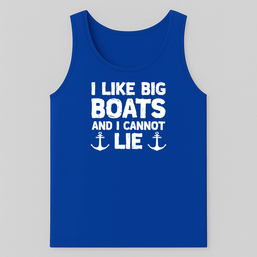 Boat Tank Top for Men | Funny Boating Apparel – Uncharted Tees