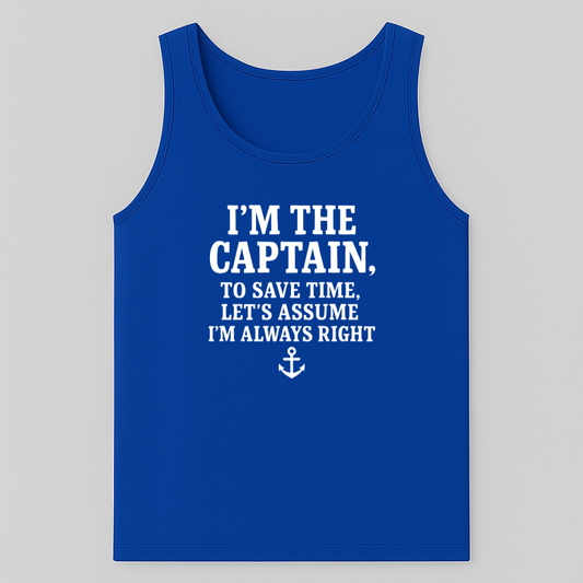 Captains Right Tank-Top