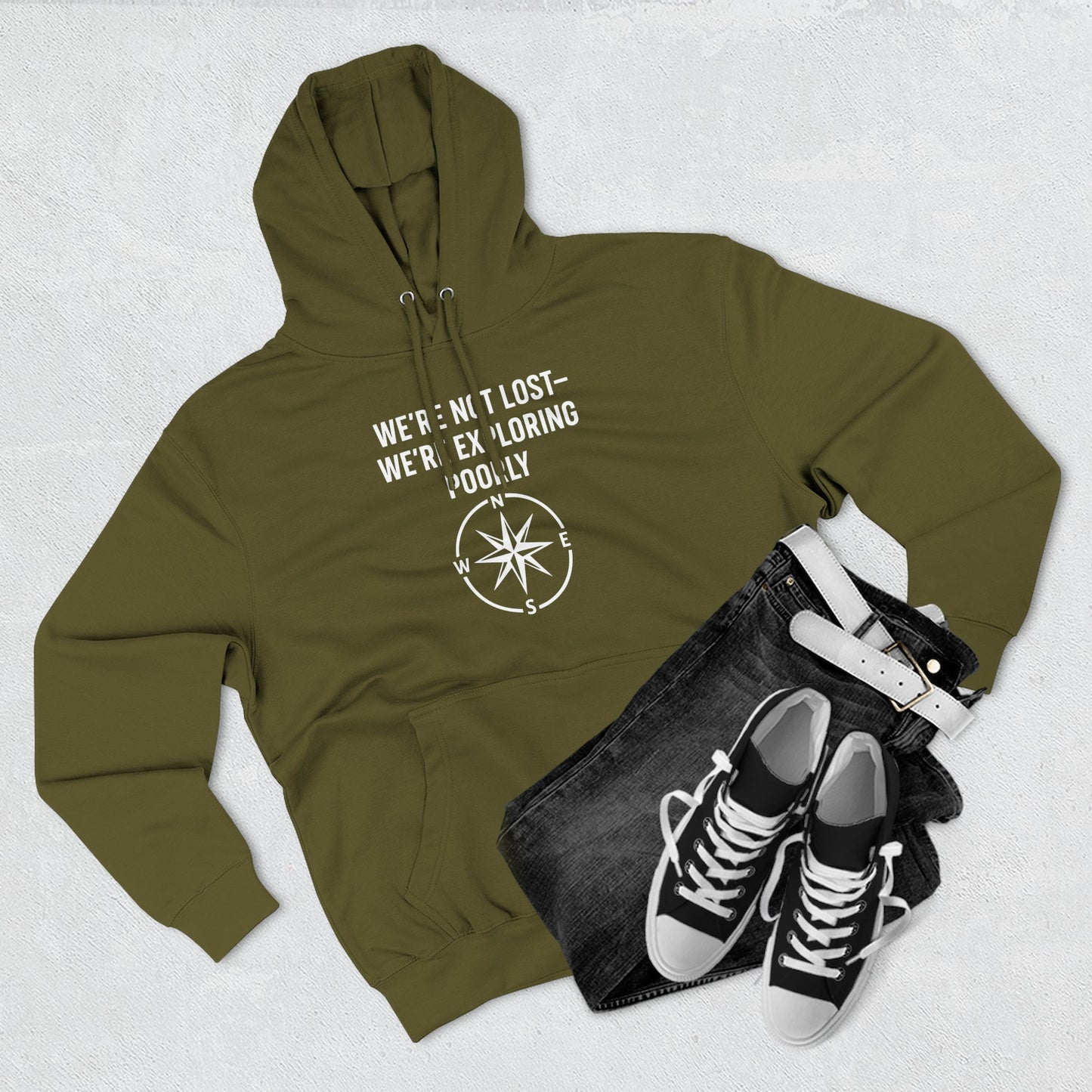 We're Not Lost Hoodie