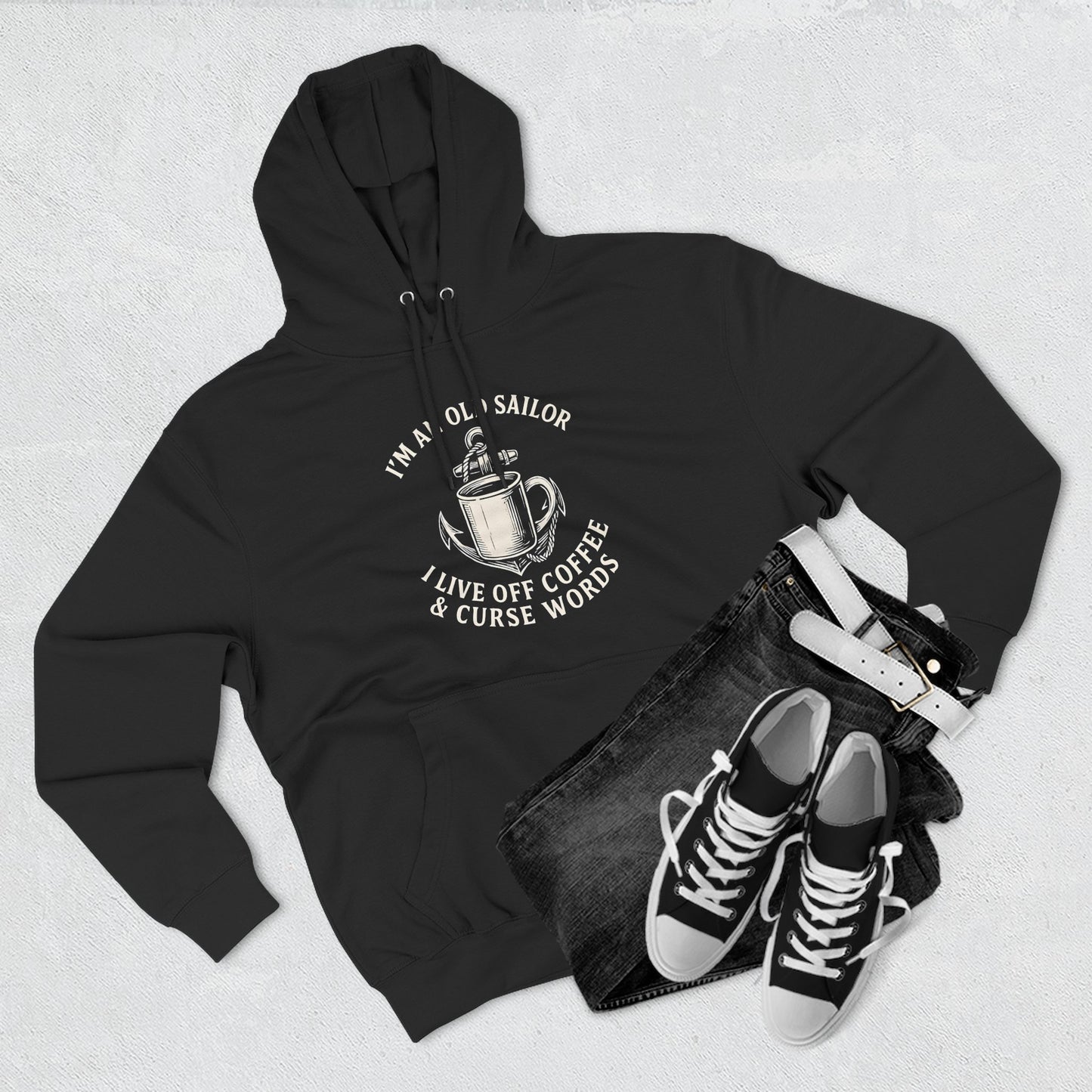 Sailor Coffee & Cursing Hoodie
